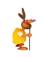 Drechslerei Martin - Hase mit Blume gelb