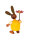 Drechslerei Martin - Hase mit Blume gelb