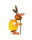 Drechslerei Martin - Hase mit Blume gelb