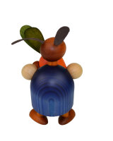 Drechslerei Martin - Hase mit Möhre blau