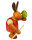 Drechslerei Martin - Hase mit Pinsel & Ei rot, groß maxi