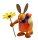 Drechslerei Martin - Hase mit Eikiepe & Blume rot, groß maxi