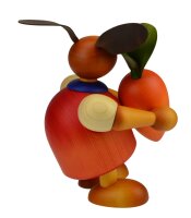Drechslerei Martin - Hase mit Möhre rot, groß maxi